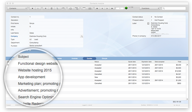 FileMaker invoice solution