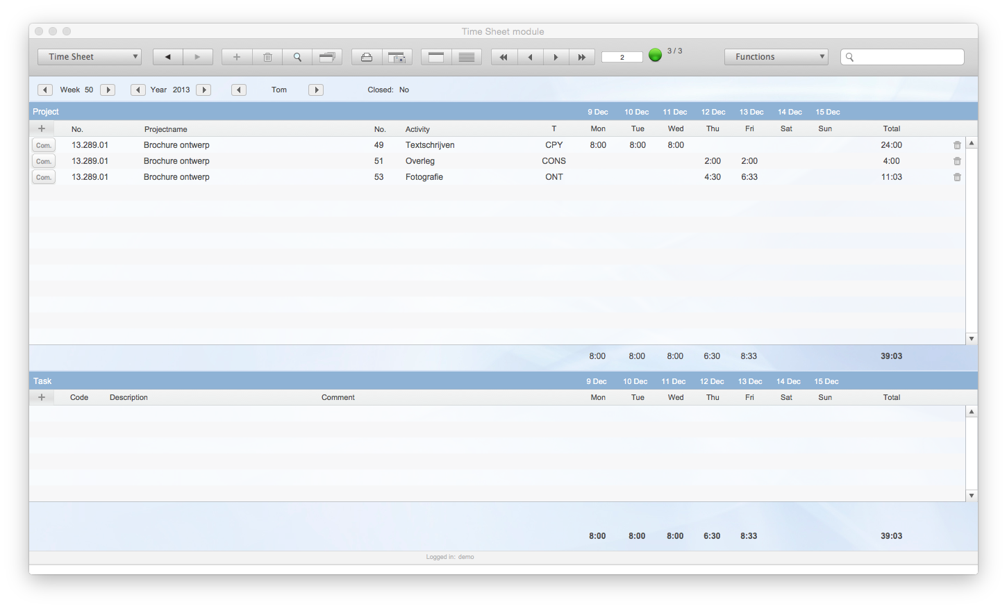 Timesheet Mac